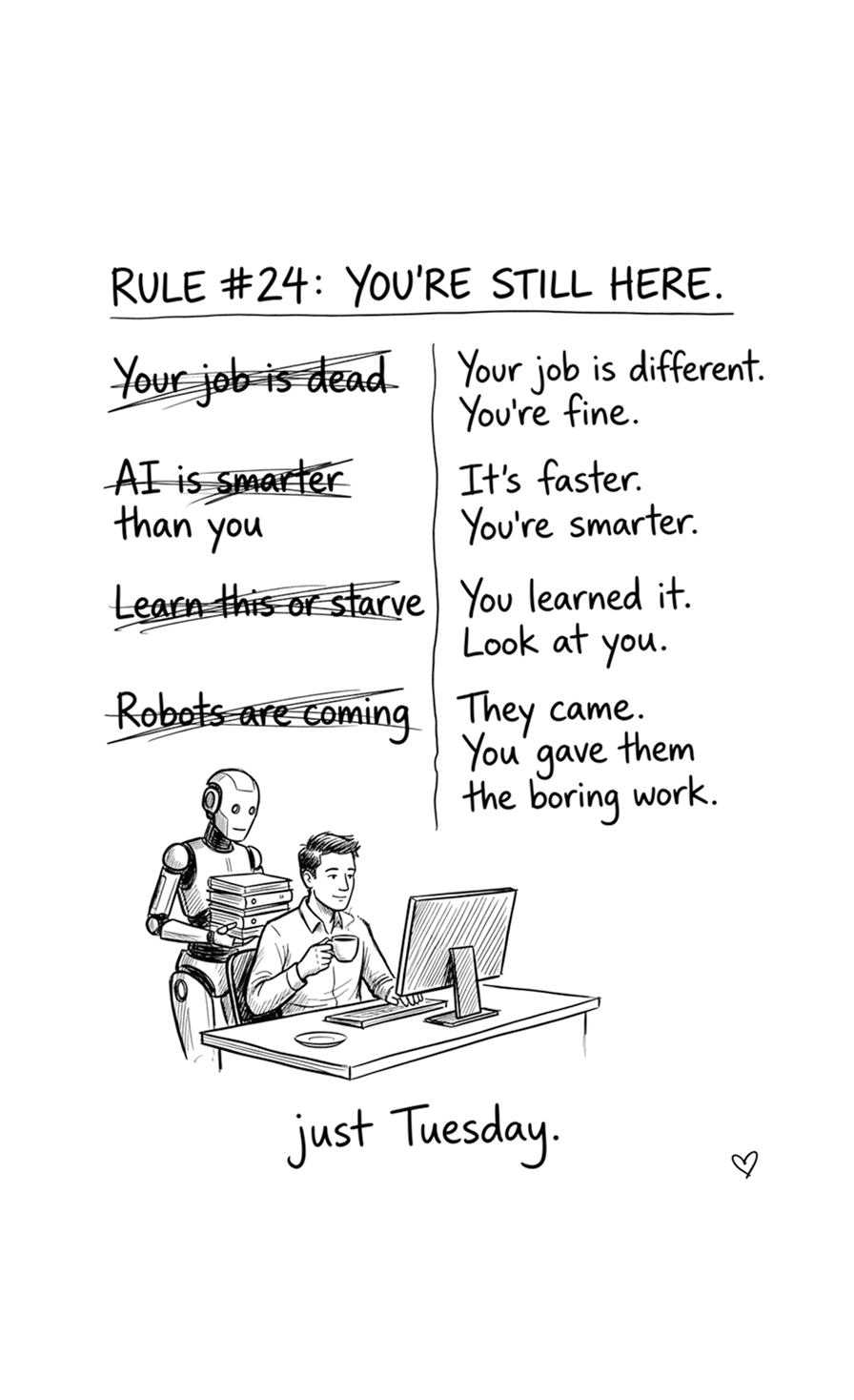 Rule #24: You're Still Here